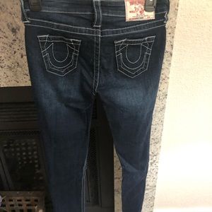 True Religion-Halle Super Skinny, Size 26